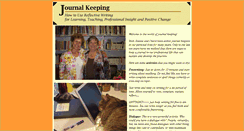 Desktop Screenshot of journalkeeping.com